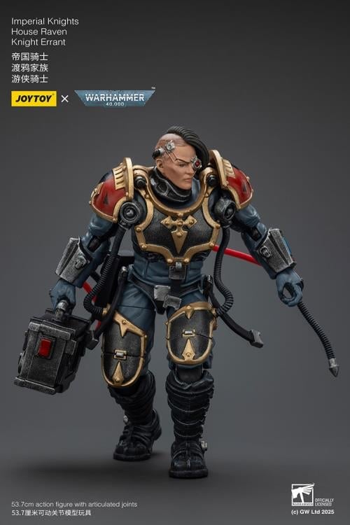 Warhammer 40K Imperial Knights House Raven Knight Errant 1/18 Scale Action Figure Gallery Image 30