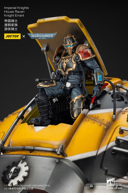 Warhammer 40K Imperial Knights House Raven Knight Errant 1/18 Scale Action Figure Gallery Image 18