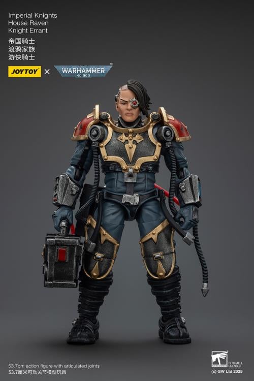 Warhammer 40K Imperial Knights House Raven Knight Errant 1/18 Scale Action Figure Gallery Image 26