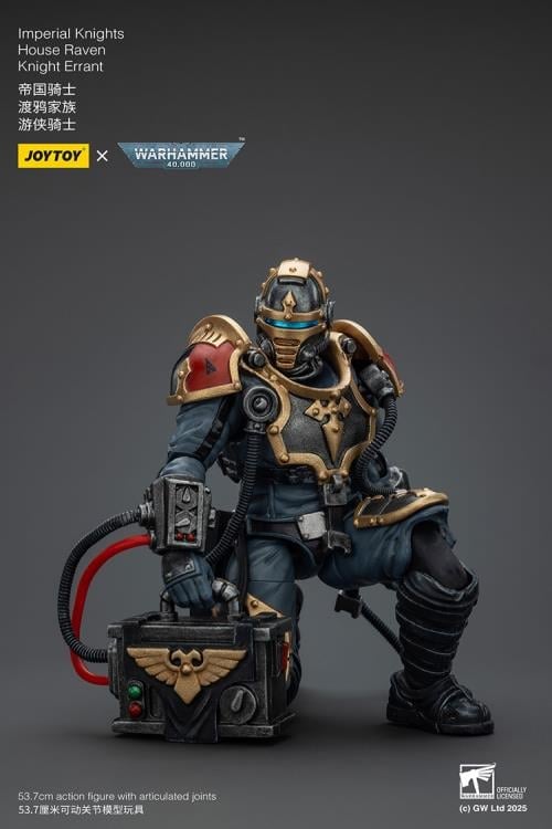 Warhammer 40K Imperial Knights House Raven Knight Errant 1/18 Scale Action Figure Gallery Image 28