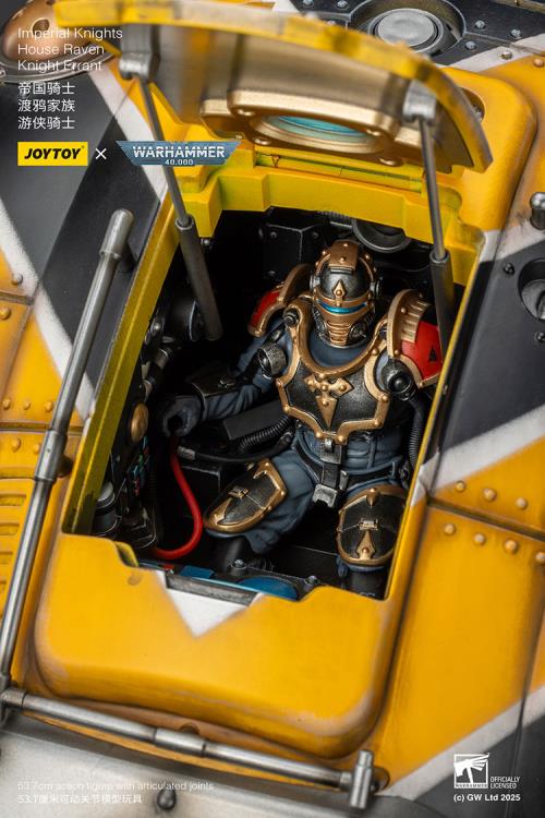 Warhammer 40K Imperial Knights House Raven Knight Errant 1/18 Scale Action Figure Gallery Image 20