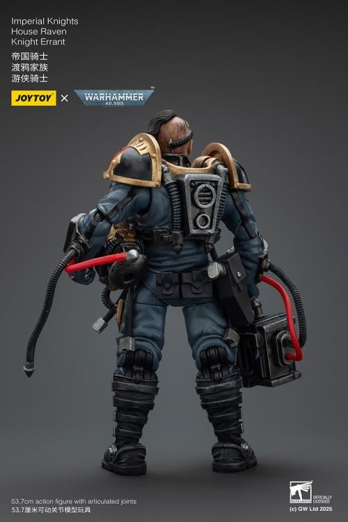 Warhammer 40K Imperial Knights House Raven Knight Errant 1/18 Scale Action Figure Gallery Image 27