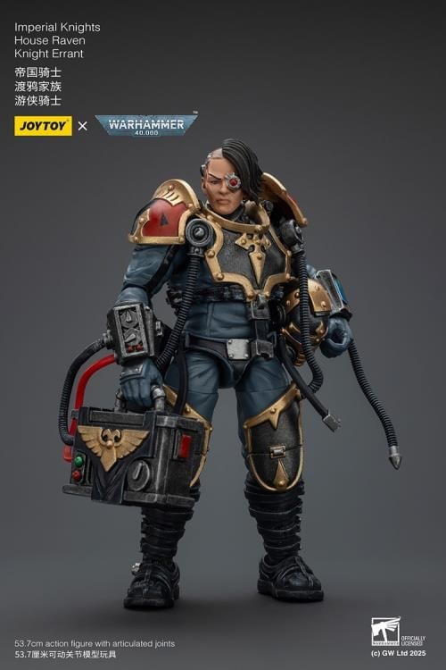 Warhammer 40K Imperial Knights House Raven Knight Errant 1/18 Scale Action Figure Gallery Image 25