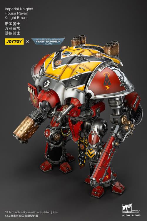 Warhammer 40K Imperial Knights House Raven Knight Errant 1/18 Scale Action Figure Gallery Image 21