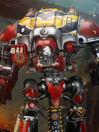 Warhammer 40K Imperial Knights House Raven Knight Errant 1/18