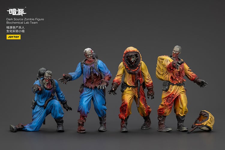 SWTOYS社製CAPCOM[biohazard④1/6(アシュリー)]2素体! Dark Source Zombie Biochemical Lab Team 1/25 Scale Figure Set