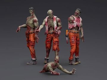 村上隆 Zombie N ARS10+ Dark Source Zombie Mechanic Team 1/25 Scale Figure Set