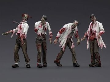 SPECIAL ZOMBIE PACK 2個セット Dark Source Zombie Scientists (Male) 1/25 Scale Figure Set