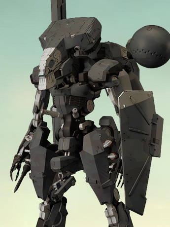 Metal Gear Solid V: The Phantom Pain Metal Gear Sahelanthropus (Black Ver.) 1/100 Scale Model Kit (Reissue) Gallery Image 2
