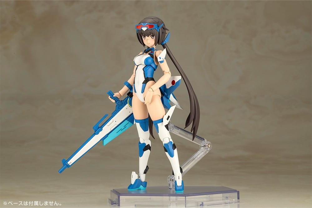 Frame Arms Girl Stylet (Swimsuit Blue Impulse Color Ver.) Model Kit Gallery Image 3