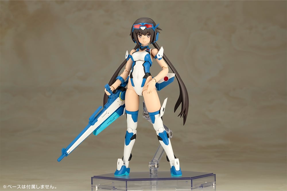 Frame Arms Girl Stylet (Swimsuit Blue Impulse Color Ver.) Model Kit Gallery Image 5