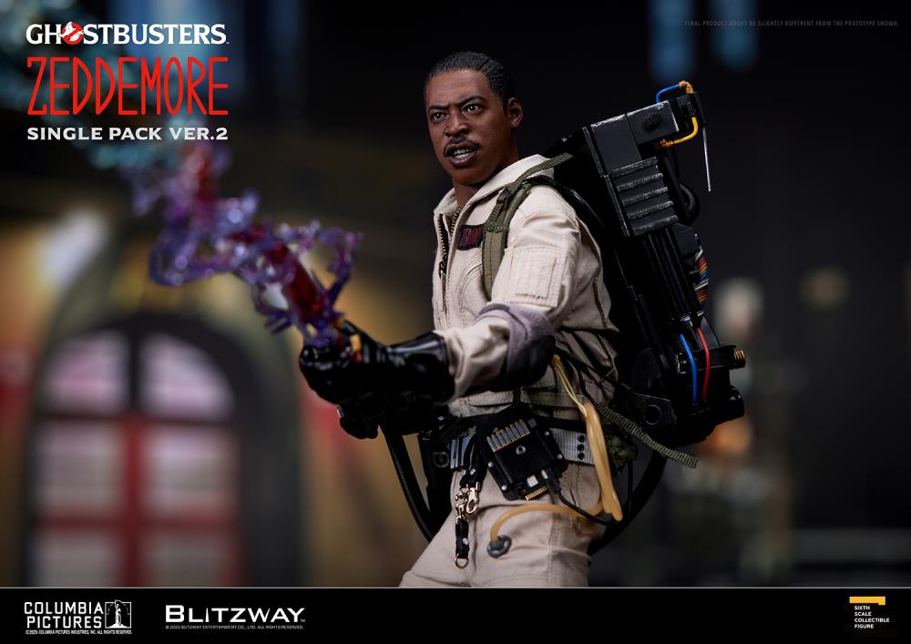 Ghostbusters Premium UMS Winston Zeddemore (Ver.2) 1/6 Scale Action Figure Gallery Image 12
