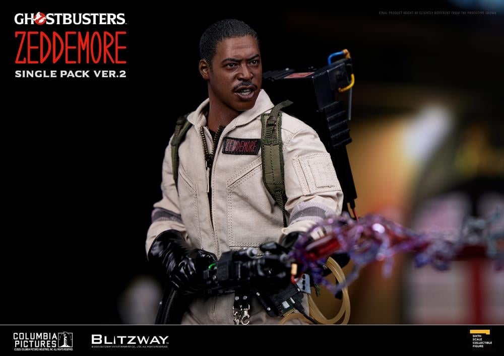 Ghostbusters Premium UMS Winston Zeddemore (Ver.2) 1/6 Scale Action Figure Gallery Image 13