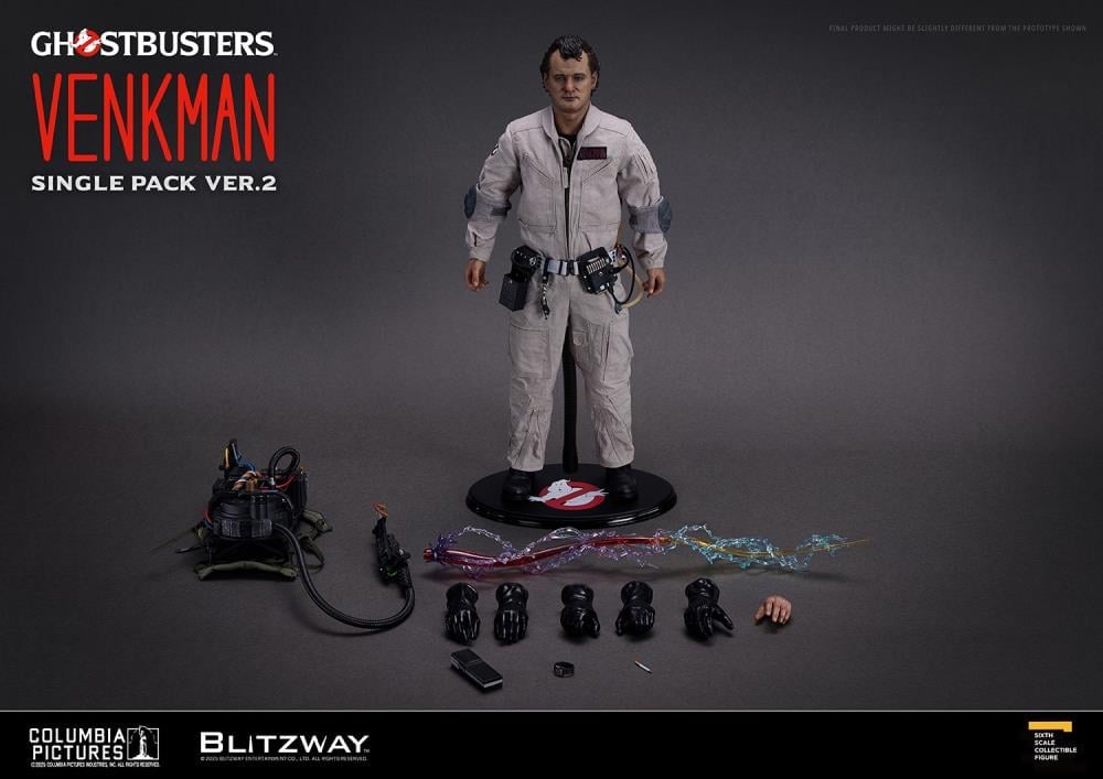 Ghostbusters Premium UMS Dr. Peter Venkman (Ver.2) 1/6 Scale Action Figure Gallery Image 9