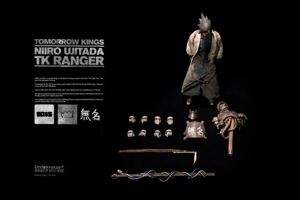 Tomorrow Kings Niiro Ujitada TK Ranger 1/6 Scale Action Figure Gallery Image 15