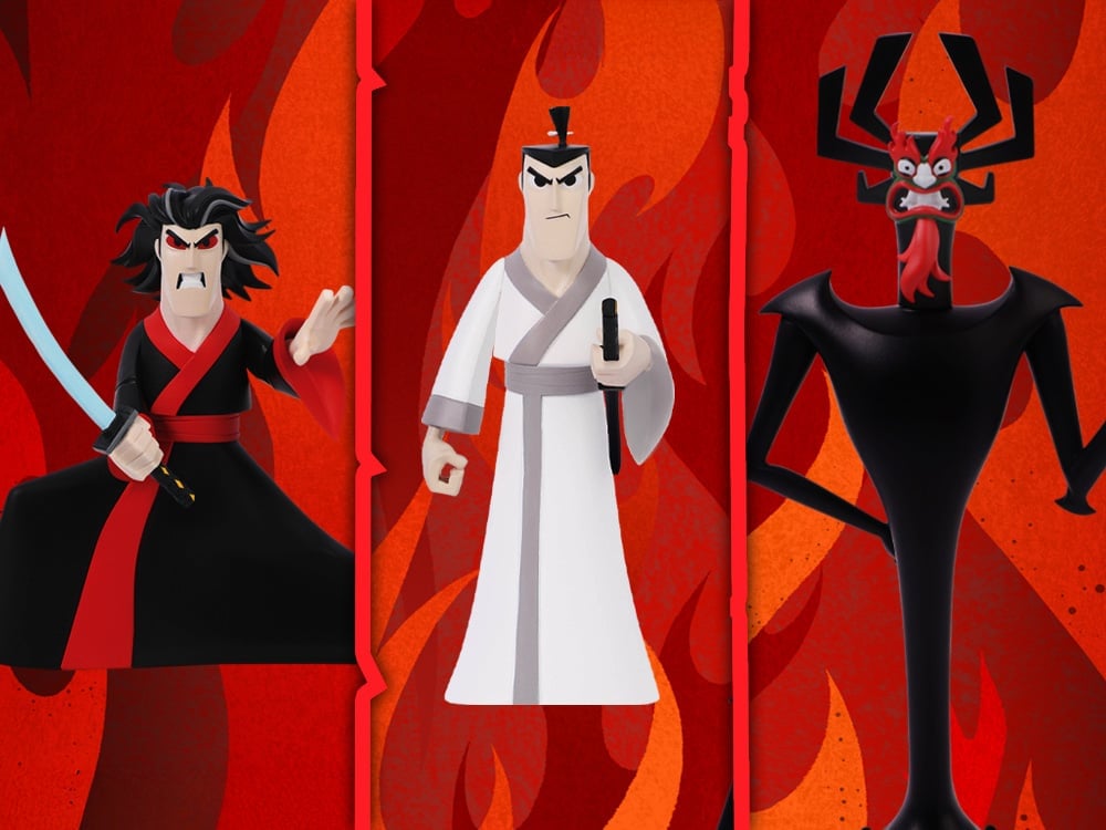 Samurai Jack 5 Points Deluxe Action Figure Set