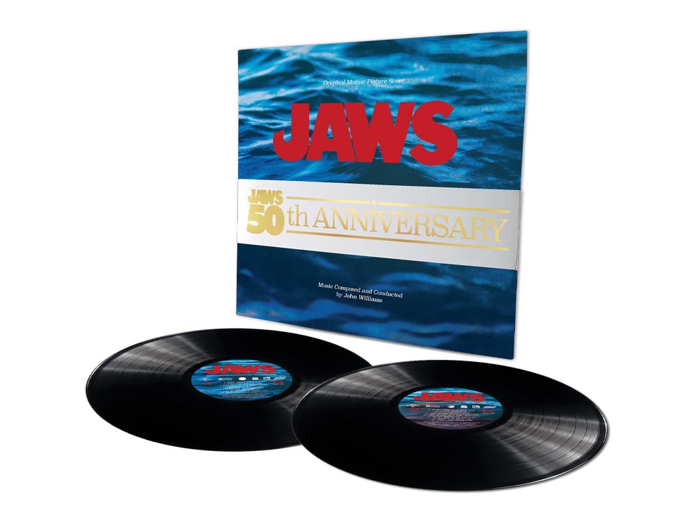 Jaws 50th Anniversary Original Motion Picture Score Vinyl 2XLP Gallery Image 1
