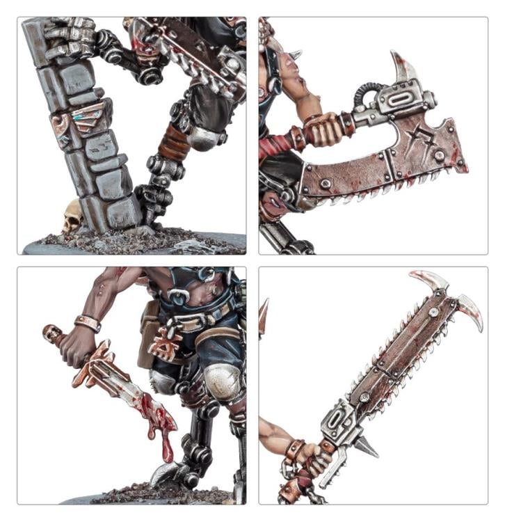 Warhammer 40,000: Kill Team Goremongers Citadel Miniatures Set Gallery Image 5