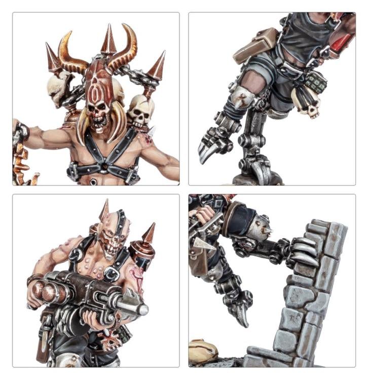 Warhammer 40,000: Kill Team Goremongers Citadel Miniatures Set Gallery Image 4