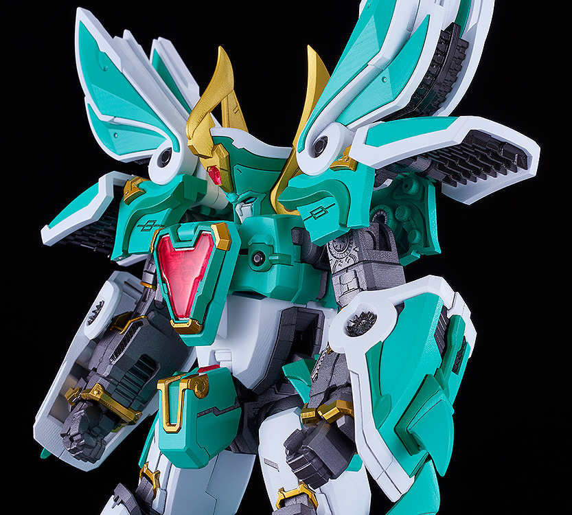 Madou King Granzort Moderoid King's Style Winzert (Gold Edition) Model Kit Gallery Image 12