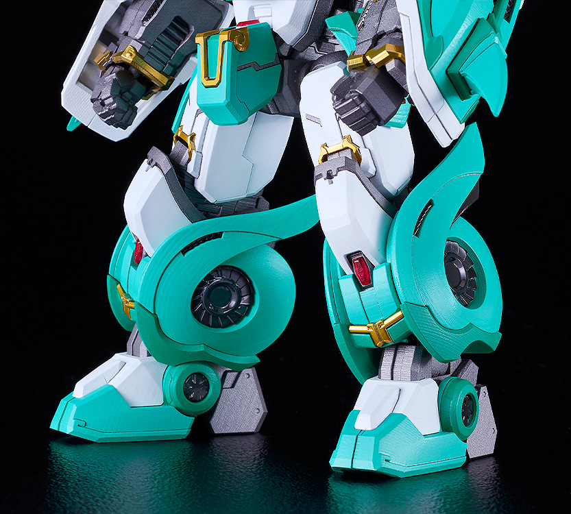 Madou King Granzort Moderoid King's Style Winzert (Gold Edition) Model Kit Gallery Image 13