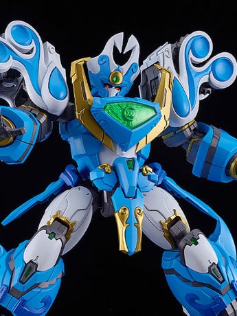 Madou King Granzort Moderoid King's Style Aquabeat Model Kit Gallery Image 2