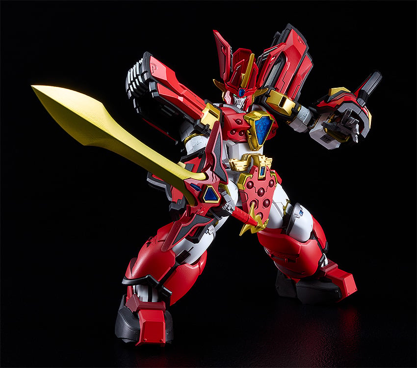 Mado King Granzort Moderoid King's Style Granzort (Gold Edition) Model Kit (Reissue) Gallery Image 6