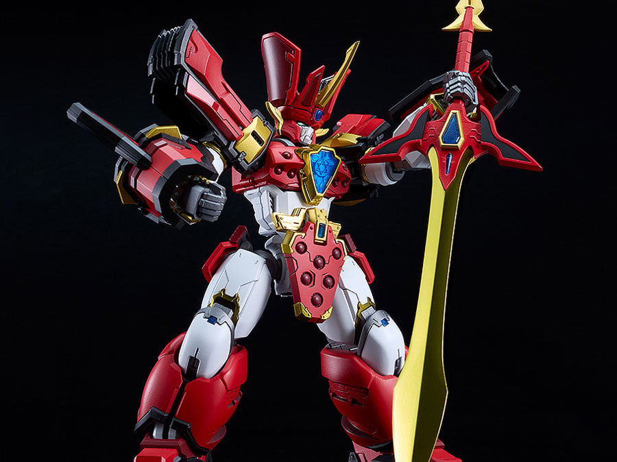 Mado King Granzort Moderoid King's Style Granzort (Gold Edition) Model Kit (Reissue) Gallery Image 1