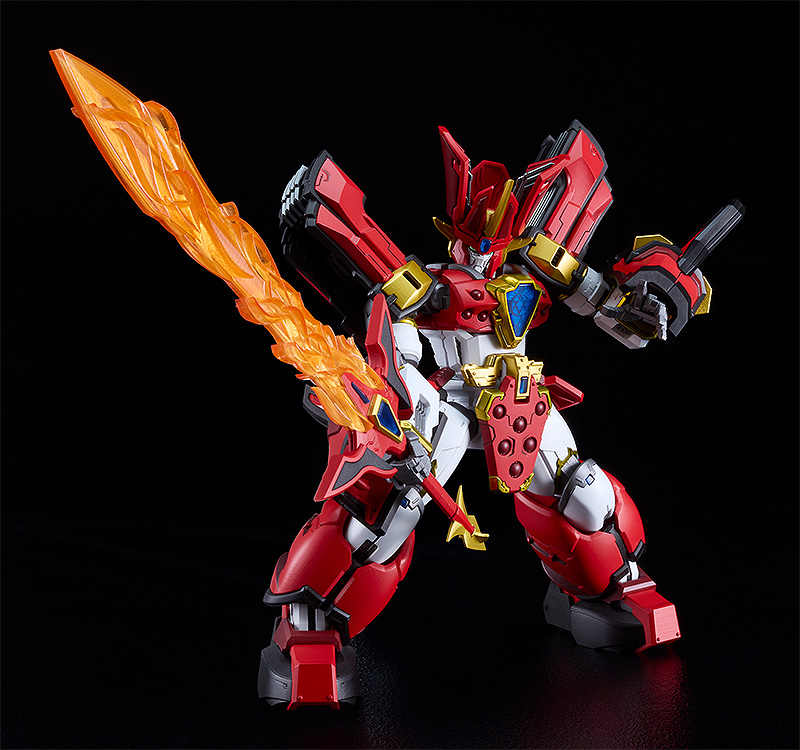 Mado King Granzort Moderoid King's Style Granzort (Gold Edition) Model Kit (Reissue) Gallery Image 7