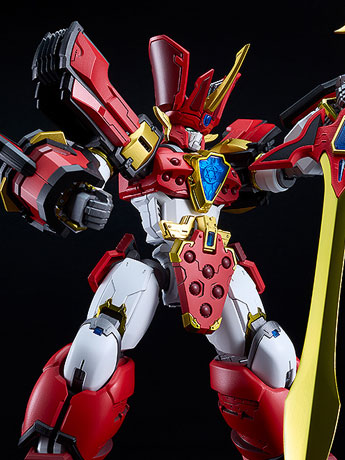 Mado King Granzort Moderoid King's Style Granzort (Gold Edition) Model Kit (Reissue) Gallery Image 2