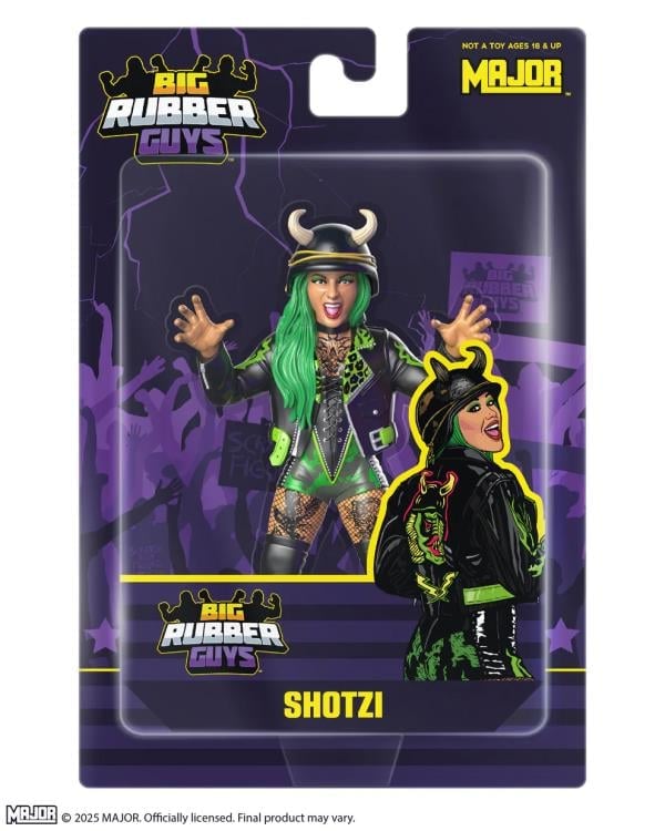 GIANTS フィギュア ピッチャーとキャッチャーセット Big Rubber Guys Shotzi Figure