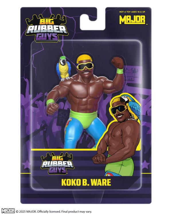 Big Rubber Guys Koko B. Ware Figure Gallery Image 4