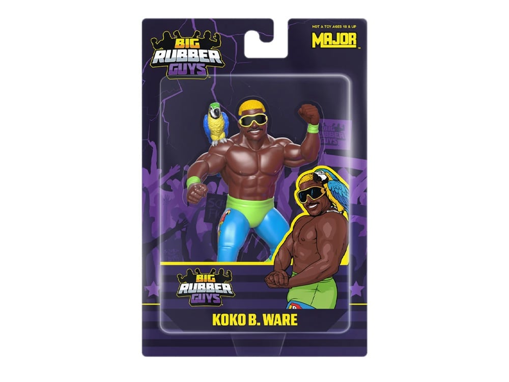 Big Rubber Guys Koko B. Ware Figure Gallery Image 1