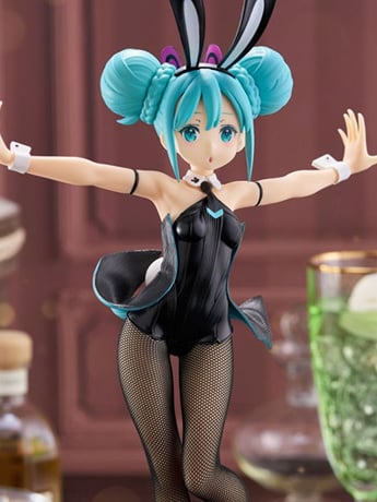 Vocaloid BiCute Bunnies Hatsune Miku (Black Color Ver.) Figure Gallery Image 2
