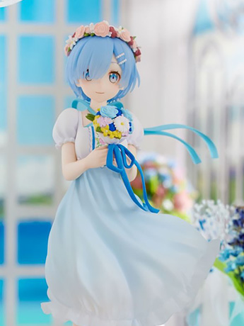 Re:Zero Starting Life in Another World Trio-Try-iT Rem (Bridesmaid) Figure (Reissue) Gallery Image 2