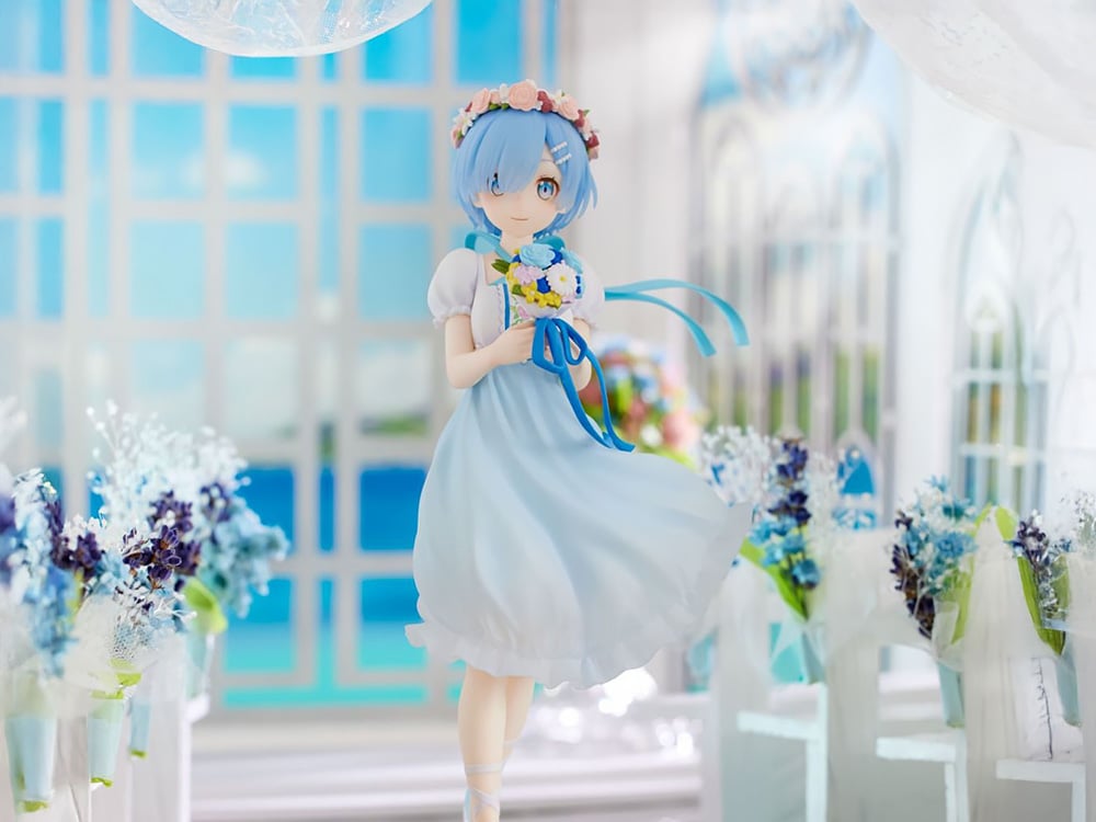 Re:Zero Starting Life in Another World Trio-Try-iT Rem (Bridesmaid) Figure (Reissue) Gallery Image 1