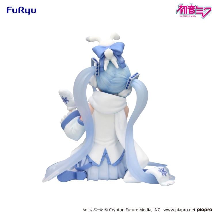 Vocaloid Snow Miku (Sky Town 10th Ver.) Noodle Stopper Figure Gallery Image 14