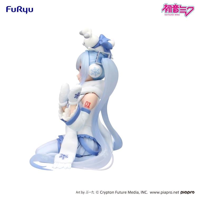 Vocaloid Snow Miku (Sky Town 10th Ver.) Noodle Stopper Figure Gallery Image 12