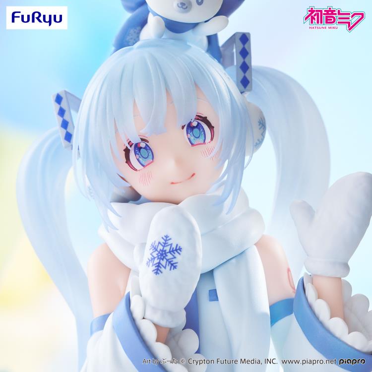 Vocaloid Snow Miku (Sky Town 10th Ver.) Noodle Stopper Figure Gallery Image 9