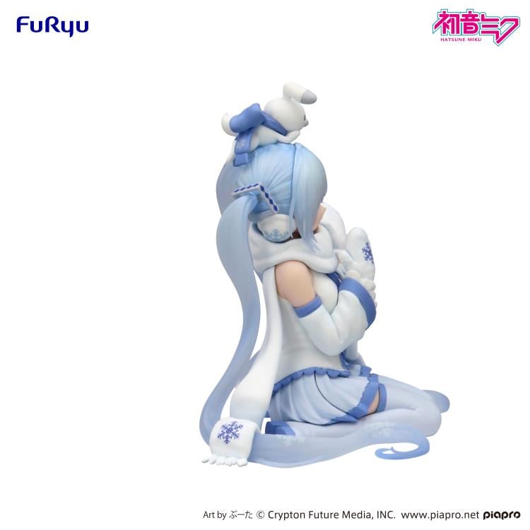 Vocaloid Snow Miku (Sky Town 10th Ver.) Noodle Stopper Figure Gallery Image 16