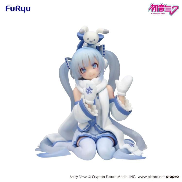 Vocaloid Snow Miku (Sky Town 10th Ver.) Noodle Stopper Figure Gallery Image 10
