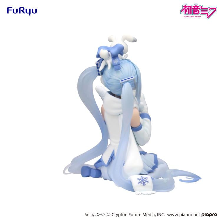 Vocaloid Snow Miku (Sky Town 10th Ver.) Noodle Stopper Figure Gallery Image 15