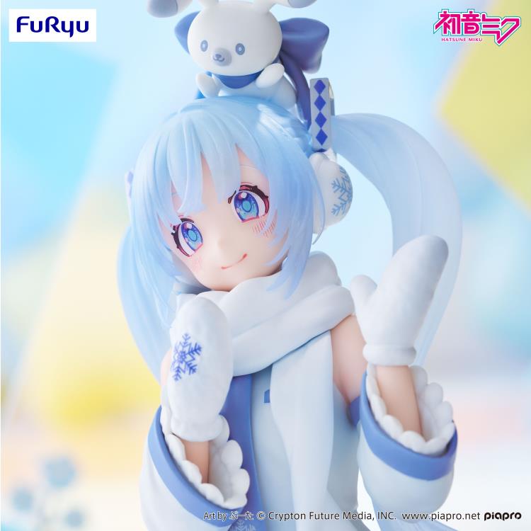 Vocaloid Snow Miku (Sky Town 10th Ver.) Noodle Stopper Figure Gallery Image 8