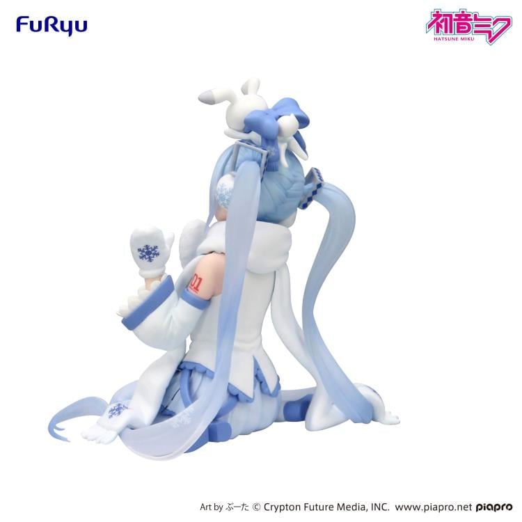 Vocaloid Snow Miku (Sky Town 10th Ver.) Noodle Stopper Figure Gallery Image 13