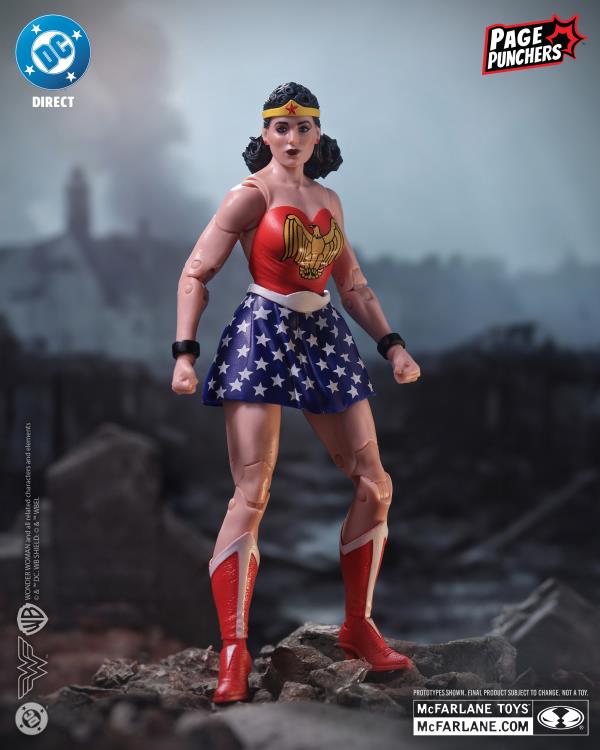 Wonder Woman DC Page Punchers Wonder Woman 7" Action Figure with Comic Gallery Image 3