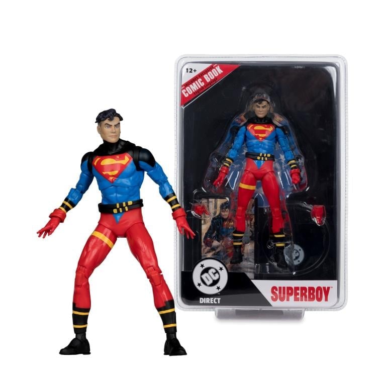 Superboy DC Page Punchers Superboy 7" Action Figure with Comic Gallery Image 15