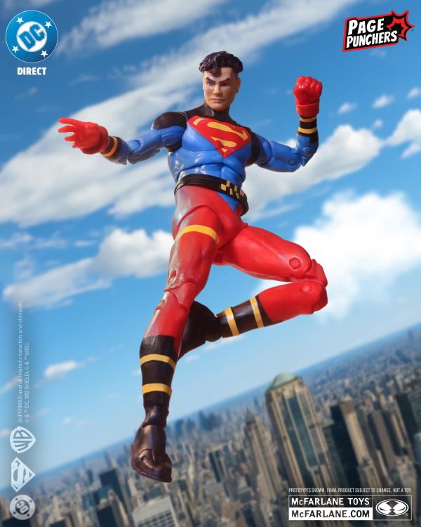 Superboy DC Page Punchers Superboy 7" Action Figure with Comic Gallery Image 5
