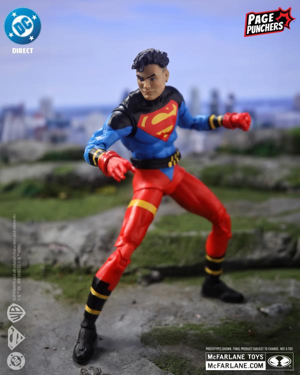 Superboy DC Page Punchers Superboy 7" Action Figure with Comic Gallery Image 6