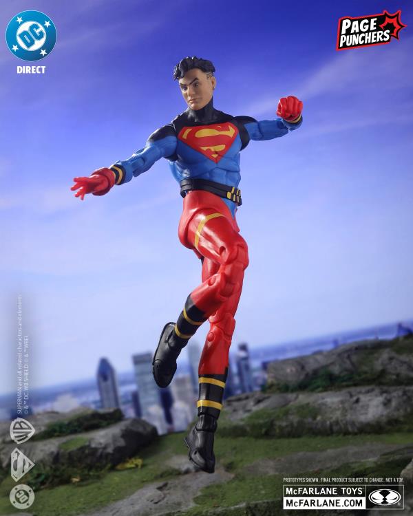Superboy DC Page Punchers Superboy 7" Action Figure with Comic Gallery Image 7
