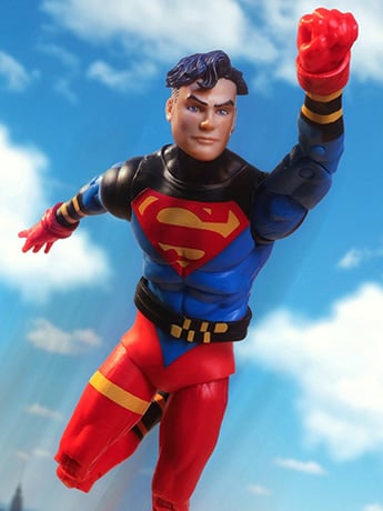 Superboy DC Page Punchers Superboy 7" Action Figure with Comic Gallery Image 2